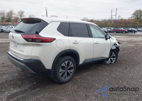 2021 Nissan Rogue Sv Intelligent Awd z USA, uszkodzony, nr VIN JN8AT3BB9MW203990
